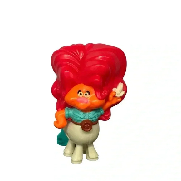 Dreamworks Trolls McDonald’s Happy Meal Toys: 3” Biggie & Delta Dawn Figures - Picture 3 of 5